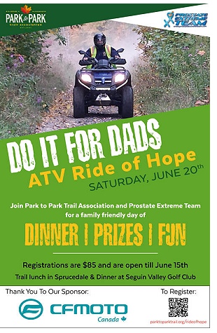 Park to Park Trail Association - Do It For Dads - Prostrate